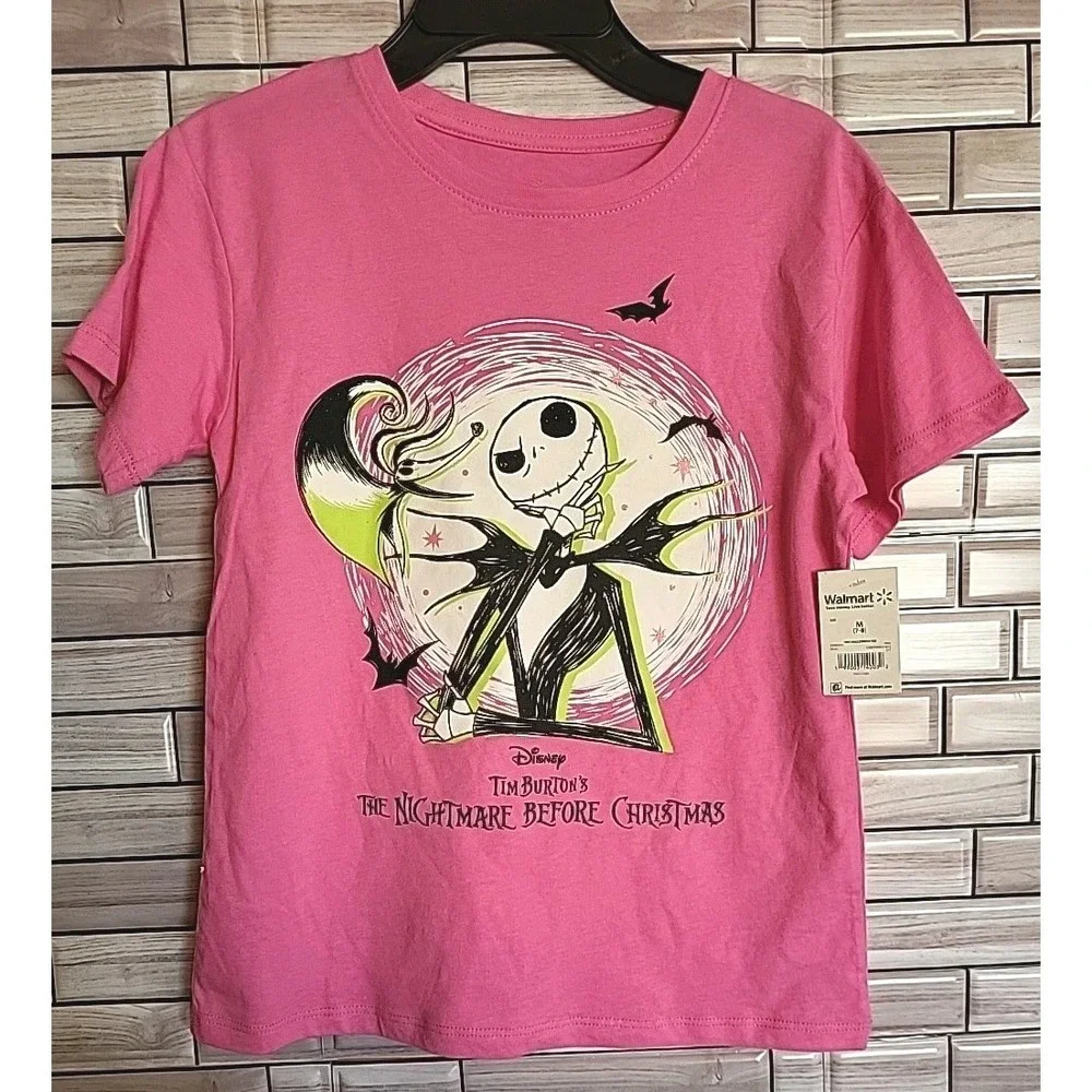 Disney Tim Burtons The Nightmare Before Christmas Child Girl Size Medium 7/8